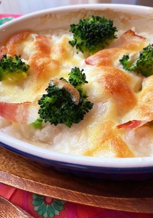 あるものでサッと!スープの素で簡単ドリア-レシピのメイン写真