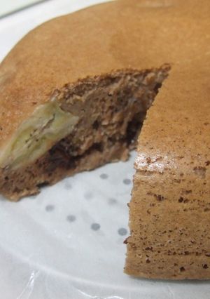簡単チョコバナナケーキ-レシピのメイン写真
