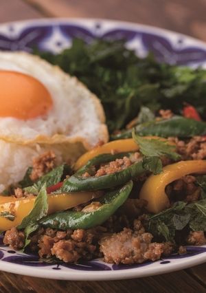 【かき醤油】和風ガパオプレート-レシピのメイン写真