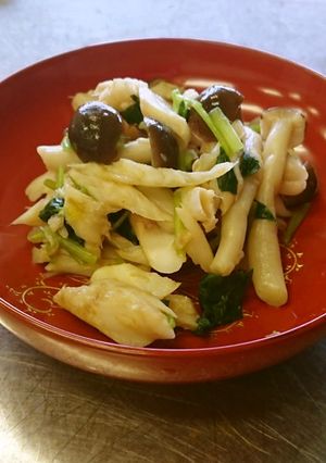 かますの干物の和え物-レシピのメイン写真