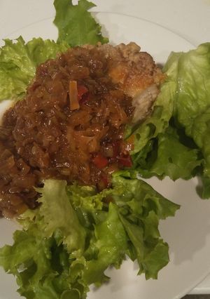 やみつき!鶏むね肉の唐揚げ ピリ辛甘酢-レシピのメイン写真