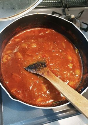 低糖質インドカレー風トマトカレー-レシピのメイン写真