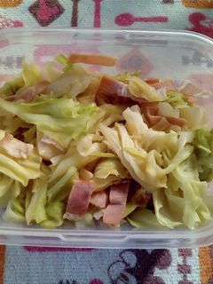 キャベツとベーコンの煮浸し-レシピのメイン写真