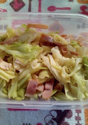 キャベツとベーコンの煮浸し-レシピのメイン写真