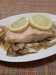 アメマスのバター蒸し-レシピのメイン写真