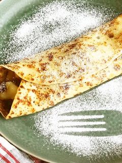 田舎風アップルクレープ-レシピのメイン写真