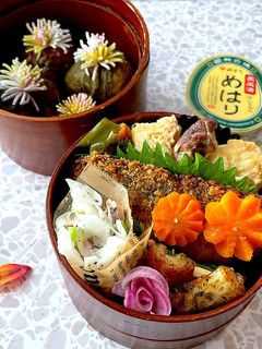 霜月15 揚げないアジフライ JK弁当-レシピのメイン写真
