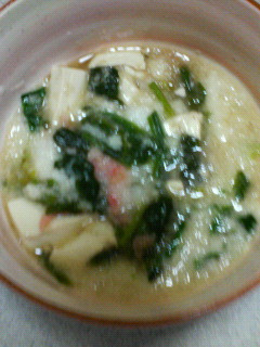長いもと豆腐のあたたか煮♪-レシピのメイン写真