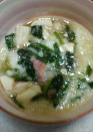 長いもと豆腐のあたたか煮♪-レシピのメイン写真