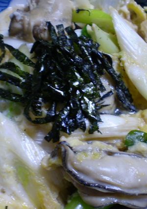 牡蠣の卵丼-レシピのメイン写真