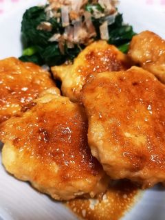 簡単♪︎鶏つくねの照り焼き♡♡♡-レシピのメイン写真