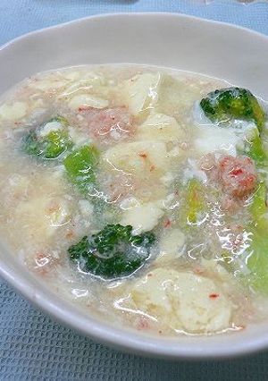 豆腐の中華風かにあんかけ-レシピのメイン写真