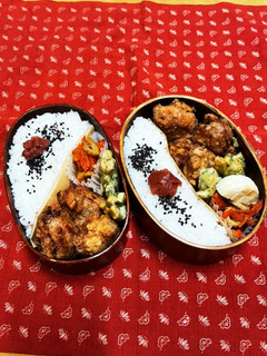 11/15 唐揚げ弁当-レシピのメイン写真