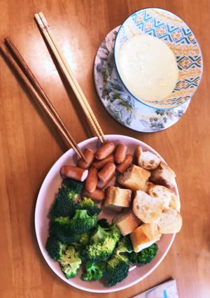 チーズフォンデュ-レシピのメイン写真