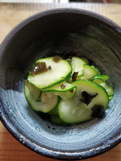 ズッキーニの昆布茶和え-レシピのメイン写真