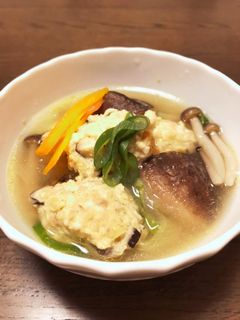 ふんわり鶏団子-レシピのメイン写真