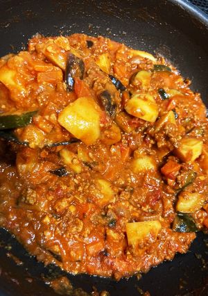 大豆ミート豆乳入り！野菜キーマカレー-レシピのメイン写真