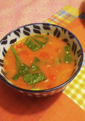簡単！缶詰めだけで濃厚トマトスープ-レシピのメイン写真