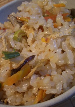 残り野菜で☆簡単おいしい炊き込みご飯の素-レシピのメイン写真