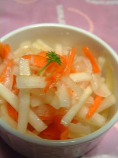 大根の皮のお漬け物☆柚胡椒風味-レシピのメイン写真
