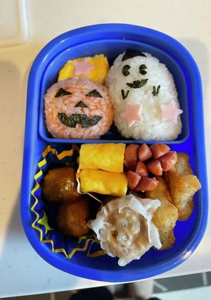 ハロウィン　お弁当-レシピのメイン写真