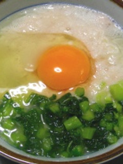 月見とろろのにゅうめん-レシピのメイン写真