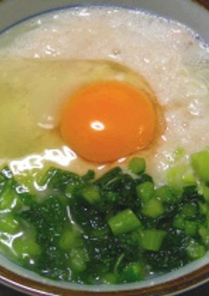 月見とろろのにゅうめん-レシピのメイン写真
