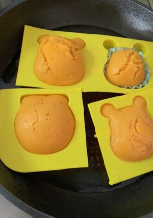 かぼちゃ　蒸しパン-レシピのメイン写真