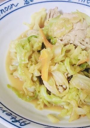 [適量レシピ］汁吸い野菜炒め-レシピのメイン写真