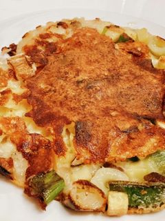 不思議な味が楽しい!ねぎじゃがチーズ焼き-レシピのメイン写真