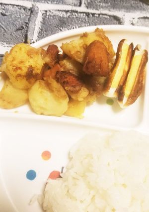 ジャーマンポテト&チーズはんぺん添え-レシピのメイン写真
