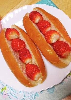 いちごクリチサンド 誕生日の朝などに。-レシピのメイン写真