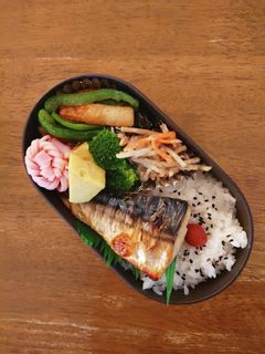 JK☆サバの塩焼き和風弁当♪-レシピのメイン写真