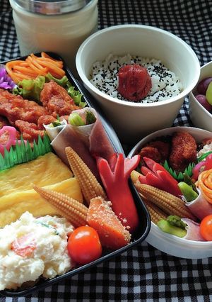 ❜21/11/16 唐揚げ弁当-レシピのメイン写真