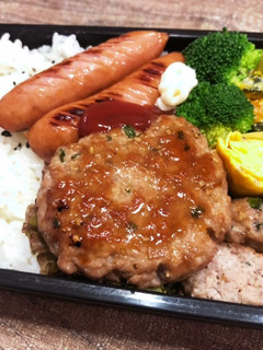 豚ひき肉の照り焼き弁当 1116-レシピのメイン写真