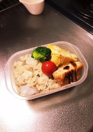 里芋ごはんのお弁当-レシピのメイン写真