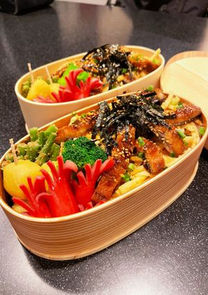 高校生弁当　鰻のひつまぶし弁当-レシピのメイン写真