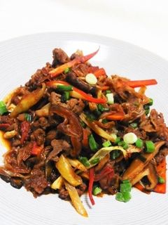 長ネギとミニトマトのすき焼き風味噌炒め-レシピのメイン写真