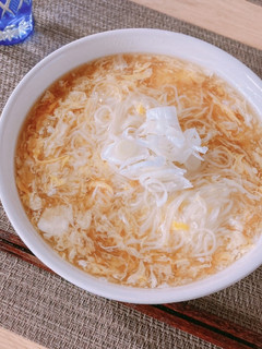 面倒くさがりの卵あんかけそうめん-レシピのメイン写真