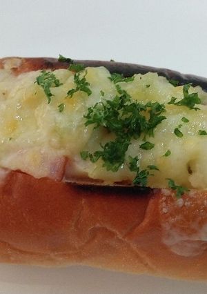 ポテトのチーズ焼きミニコッペ♪-レシピのメイン写真