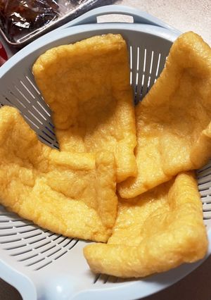 おでん、おいなりさんの下ごしらえ-レシピのメイン写真