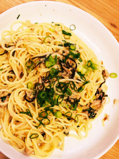 ✨塩昆布で簡単✨和風ツナパスタ✨-レシピのメイン写真