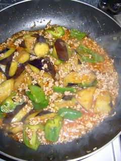 ナスとひき肉の炒め物-レシピのメイン写真