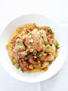 手作り焼肉のたれで【豚の焼たれ炒め】-レシピのメイン写真