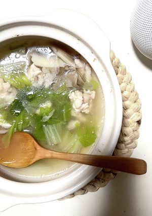 簡単！鶏むね肉からミンチに鶏つみれ鍋♪-レシピのメイン写真