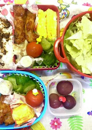 姉妹弁当241-レシピのメイン写真