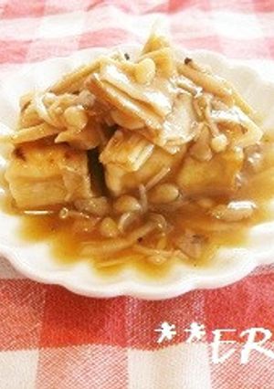高野豆腐のきのこあんかけ～♪♪-レシピのメイン写真