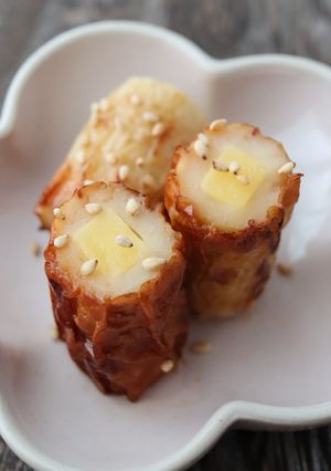 チーズちくわの甘辛焼き-レシピのメイン写真