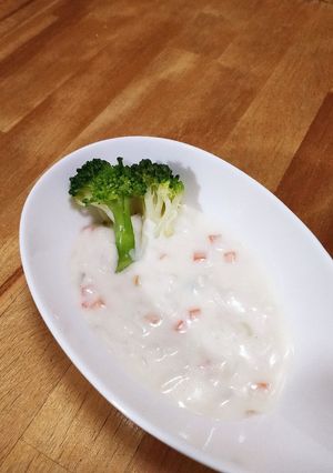 レンジで手作りクリームシチュー-レシピのメイン写真