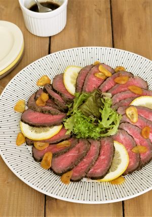 フライパンで簡単♪ローストビーフ塩レモン-レシピのメイン写真